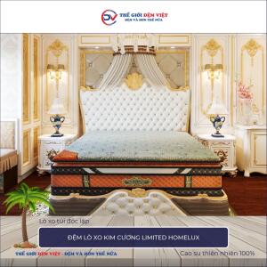 Đệm lò xo Kim Cương Limited Homelux-1